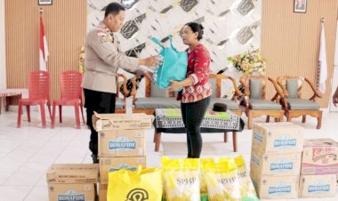 Sambut-Hari-Bhayangkara-ke-80,-Polres-Belu-Tebar-Kasih-untuk-Anak-Panti-Asuhan-Pondok-Mercy