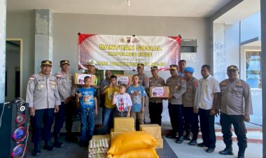 Sambut-Hari-Bhayangkara-ke-80,-Polres-Ende-Tebar-Kasih-di-Tiga-Panti-Asuhan