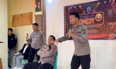 Meriahkan-HUT-ke-80-Bhayangkara,-Polres-Rote-Ndao-Gelar-Lomba-Stand-Up-Comedy-untuk-Asah-Bakat-dan-Public-Speaking-Anggota