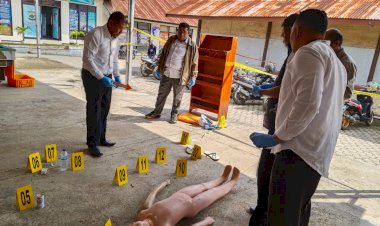 Asah-Profesionalisme-Penyidik,-Polres-TTS-Gelar-Lomba-Olah-TKP-Antar-Polsek-Jelang-Hari-Bhayangkara-ke-80