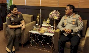 Perkuat-Sinergitas-Penegakan-Hukum,-Kapolresta-Kupang-Kota-Jalin-Silaturahmi-dengan-Kajari-Kelas-I-A-Kota-Kupang