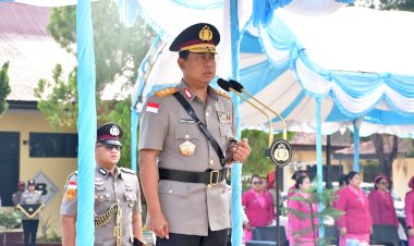 Kapolda-NTT-Buka-Pendidikan-Pembentukan-146-Bintara-Polri-Berkemampuan-SPKT,-Tekankan-Integritas-dan-Pelayanan-Humanis