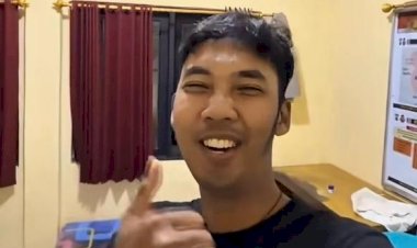 Pengelana-Jalan-Kaki-Keliling-Indonesia-Disambut-Hangat-di-Polsek-Boawae,-Kabidhumas-Polda-NTT:-Polisi-Harus-Jadi-Tempat-yang-Menghadirkan-Rasa-Aman