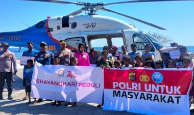 Dari-Udara-ke-Pelukan-Warga,-Bhayangkari-Peduli-Polres-Sikka-Bawa-Harapan-ke-Palue-Pascagempa