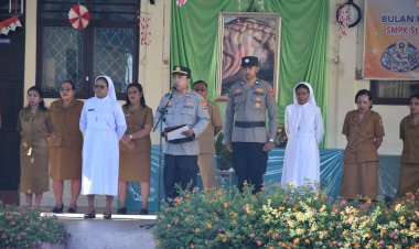 Polda-NTT-Gelar-Police-Goes-to-School-di-SMPK-Sta.-Maria-Asumpta-Kupang:-Ingatkan-Bahaya-Perundungan-dan-Saring-Informasi-Medsos