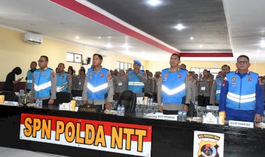 Polda-NTT-Gelar-Pengambilan-Sumpah-dan-Pakta-Integritas-Seleksi-PAG-serta-SBP-TA-2026:-Junjung-Tinggi-Prinsip-Bersih,-Transparan,-Akuntabel,-dan-Humanis
