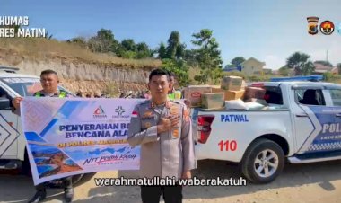 Polres-Matim-Kawal-Penyaluran-Bantuan-PT-Trinusa-Resources-dan-CBP-Group-untuk-Warga-Terdampak-Gempa-di-Kelurahan-Kota-Ndora