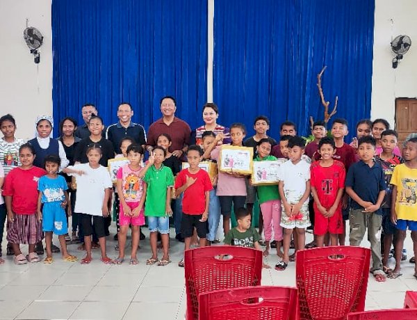 Wakapolda NTT dan Bhayangkari Tebar Kasih di Panti Asuhan Santo Aloysius, Bawa Bantuan dan Semangat untuk Anak-Anak
