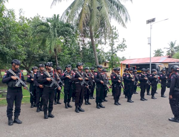 Polda NTT Kerahkan Pasukan Brimob Amankan Bentrok Antar Desa di Adonara