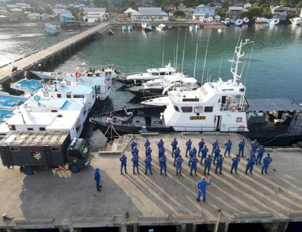 Ops Semana Santa Turangga 2026, Ditpolairud Polda NTT Pastikan Armada Laut Siap Pengamanan