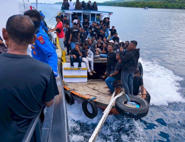 Wujud Nyata Polda NTT Penuh Kasih: Antisipasi Dini KP. TIMOR 3016 Pastikan 96 Peziarah Semana Santa Tiba dengan Selamat