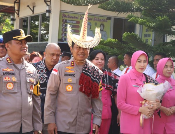 Kapolda NTT Kunjungi Polres Rote Ndao, Tekankan Mental Sehat dan Terapi USEFT