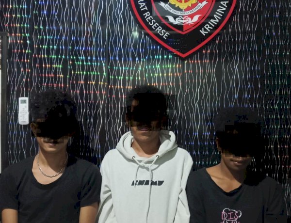 Pelarian Berakhir di Kupang: Tiga Tersangka Penikaman di Atambua Diringkus Tim Resmob Polda NTT