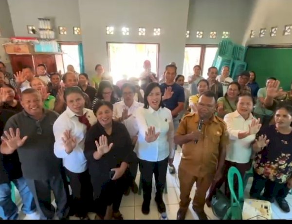 Ditres PPA dan PPO Polda NTT Sosialisasikan Kelurahan Layak Anak di Oepura, Warga Komitmen Cegah Kekerasan