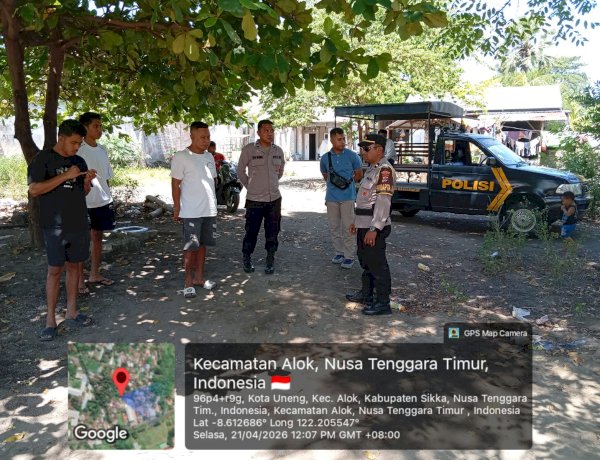 Respons Cepat Layanan 110, Polres Sikka Tertibkan Aktivitas Judi Sabung Ayam di Pasar Alok