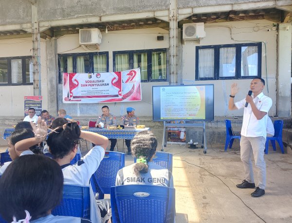 Polda NTT Gencarkan Sosialisasi Bahaya Narkoba bagi Pelajar dan Masyarakat di Kupang