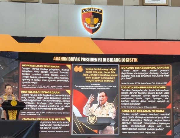 Era Baru Logistik Polri Resmi Diluncurkan, Polda NTT Siap Dukung Pengelolaan Transparan