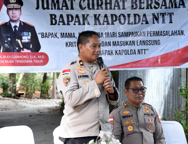 Polda NTT Tampung Curahan Hati Warga Oebufu, Bahas Miras, Pesta Larut Malam hingga Keamanan Lingkungan