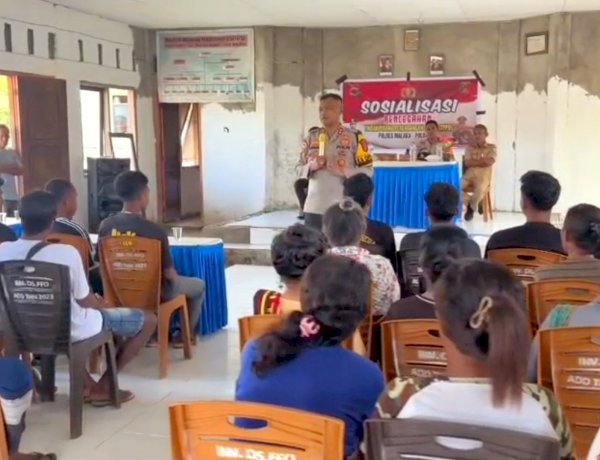 Kapolres Malaka Edukasi Warga Cegah TPPO, Tekankan Pentingnya Jalur Resmi bagi Calon PMI