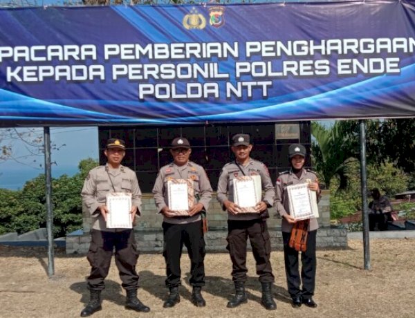 Di Balik Lensa dan Kata, Dedikasi Aipda Supardin Membangun Jembatan Informasi Polres Ende