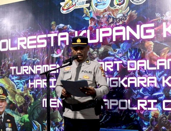 Sambut Hari Bhayangkara ke-80, Turnamen E-Sport Polresta Kupang Kota Cup Resmi Bergulir, 26 Tim Bertarung Perebutkan Gelar Juara
