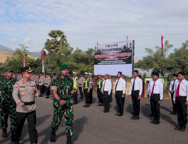Polres Nagekeo Gelar Apel Pasukan, Pastikan Pengamanan MTQ XXXI Tingkat Provinsi NTT Tahun 2026 Siap Dilaksanakan