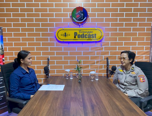 Supervisi di Polda NTT, Brigjen Pol. dr. Sumi Hastry Sempatkan Hadir di Turangga Podcast: Berbagi Inspirasi, Dedikasi, dan Semangat Pengabdian