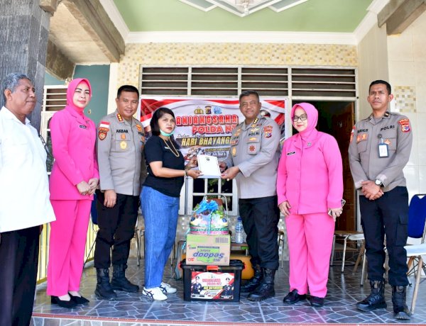 Anjangsana HUT ke-80 Bhayangkara, Karoops Polda NTT Kunjungi Warakawuri