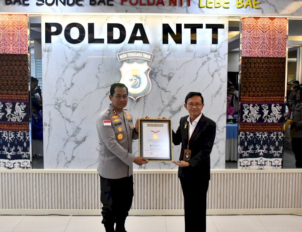 Polda NTT Torehkan Rekor MURI Dunia, Pelopor Terapi Kesehatan Mental bagi Anggota dan Masyarakat