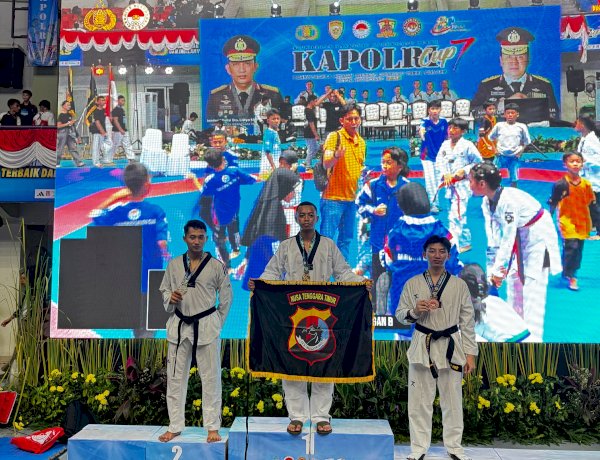 Tim Taekwondo Polda NTT Tambah Dua Medali Emas, Tutup Kejuaraan dengan Tiga Medali