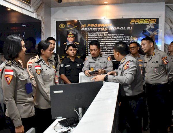 Stamaops Polri Supervisi Implementasi SPKT dan PAMAPTA di Polda NTT