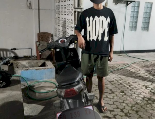 Tim URC Burhan Polres Ende Ungkap Kasus Curanmor dalam 4 Jam, Satu Pelaku Diamankan
