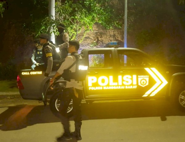 Patroli Gabungan Polres Manggarai Barat Jaga Kamtibmas Kota Labuan Bajo Tetap Kondusif