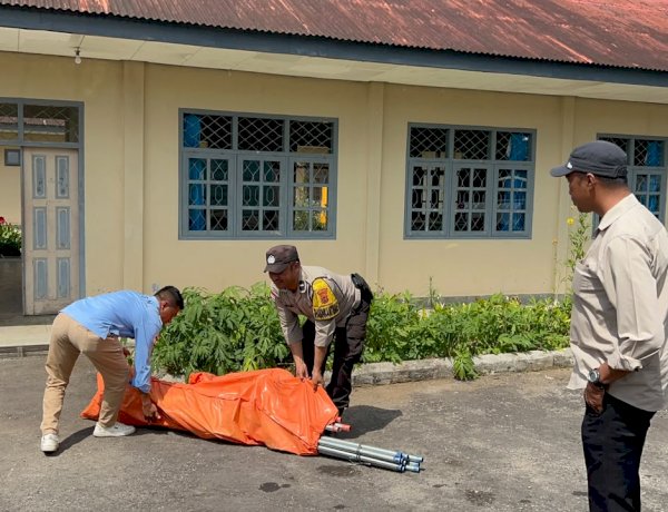 Bhabinkamtibmas Golodukal Dampingi Penyaluran Tenda Darurat bagi Korban Gempa di Sejumlah Fasilitas Keagamaan