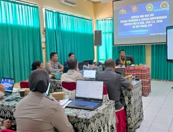 Ka SPN Polda NTT Dorong Transformasi Pendidikan, 20 Gadik dan Gadikan Ikuti Bimtek Kurikulum OBE