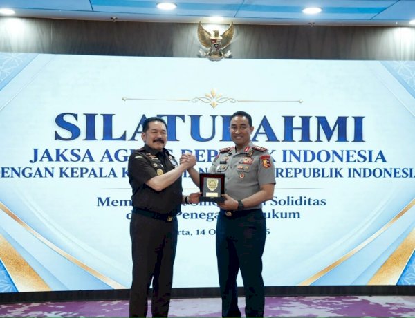 Temui Jaksa Agung, Kapolri Suyudi Dorong Kolaborasi Penegakan Hukum