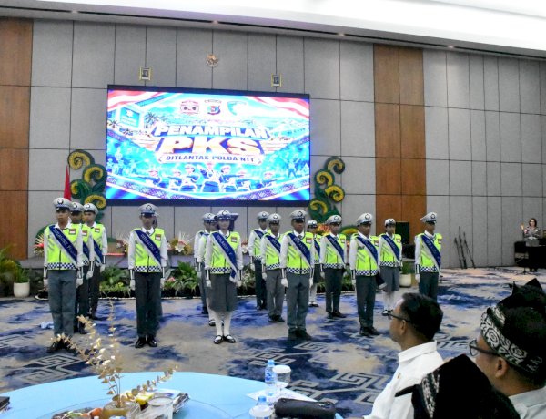 Tampilkan 12 Gerakan Dasar Lalu Lintas, Anak-anak PKS Meriahkan Rakernis Ditlantas Polda NTT TA 2026