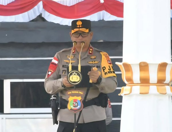 Tekan Angka Kecelakaan dan Pelanggaran, Kapolda NTT Pimpin Upacara Gelar Pasukan Operasi Patuh Turangga 2026