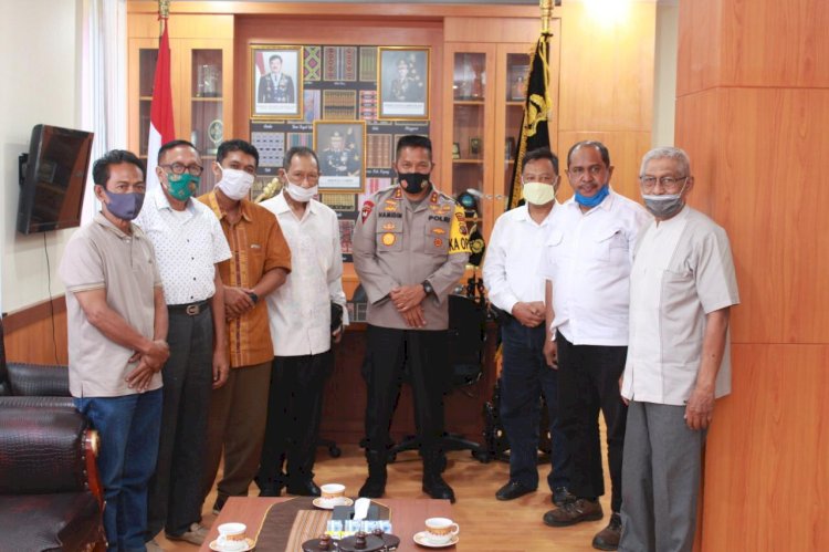 Kapolda NTT Terima Kunjungan Silaturahmi dari Pengurus Dewan Masjid Kota Kupang
