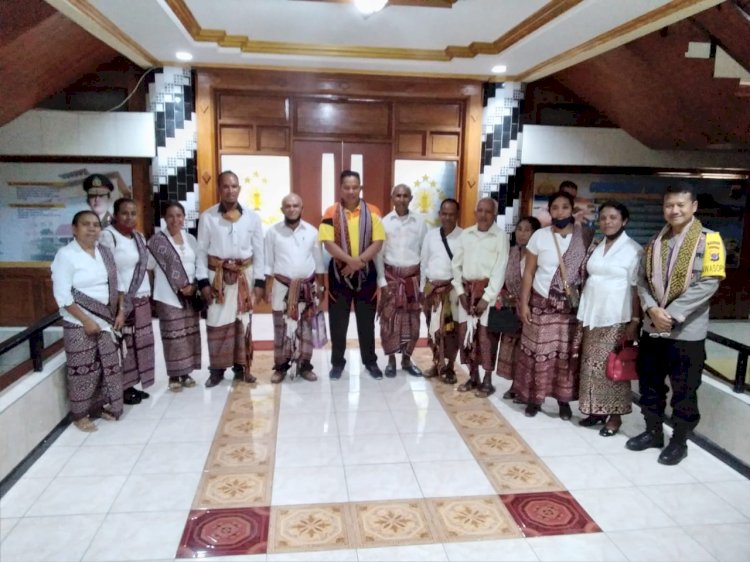Jalin Silaturahmi, Kapolda NTT Terima Kunjungan Dari Pengurus Gereja Advent Hari Ketujuh NTT