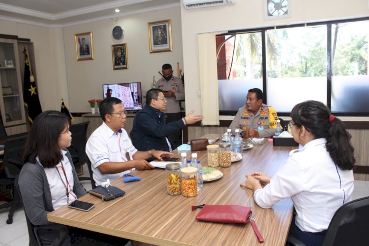 Wakapolda NTT Terima Kunjungan Silaturahmi PT Bank BTN Cabang Kupang