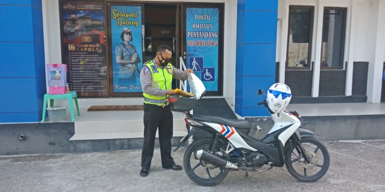 Tingkatkan Pelayanan Publik, Ditlantas Polda NTT Beri Jasa Delivery Service