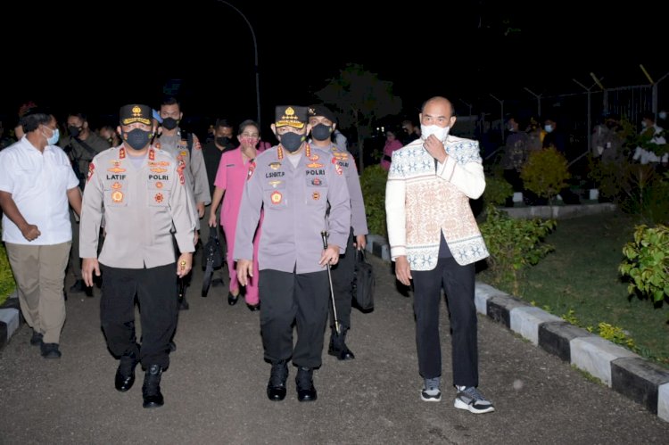 Kapolda NTT Sambut Hangat Kunjungan Kerja Kapolri di Kupang