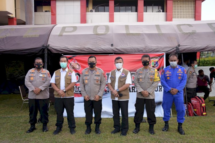 Terima Kunjungan BNPB Pusat, Kapolda NTT : Negara Selalu Hadir di Tengah Masyarakat