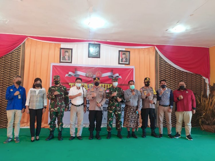 Kunjungi Sabu Raijua, Kapolda NTT : KPU Tidak Boleh Ragu TNI POLRI Siap Mengamankan