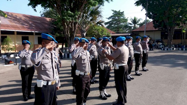 Pastikan keberadaan personel Pospam Ops Ranakah 2021, Bidpropam Polda NTT Laksanakan Giat Gaktiblin