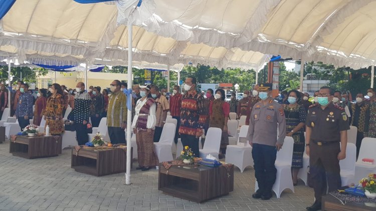 Irwasda Polda NTT Hadiri Peresmian Gedung Inspektorat Provinsi NTT