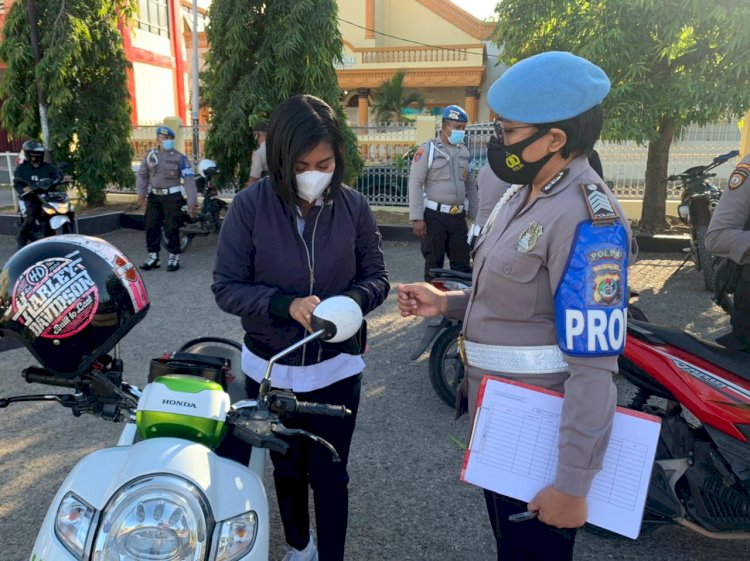 Tegakkan Displin Provost  Sidak Kelangkapan Anggota dan ASN Polda NTT