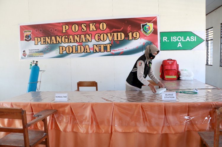 Polda NTT Siapkan Shelter Isolasi Mandiri di SPN Kupang