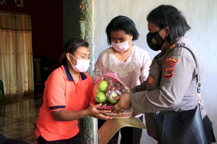 Polwan Polda NTT Gelar Kegiatan Anjangsana Dalam Rangka Hari Jadi Polwan RI ke-73